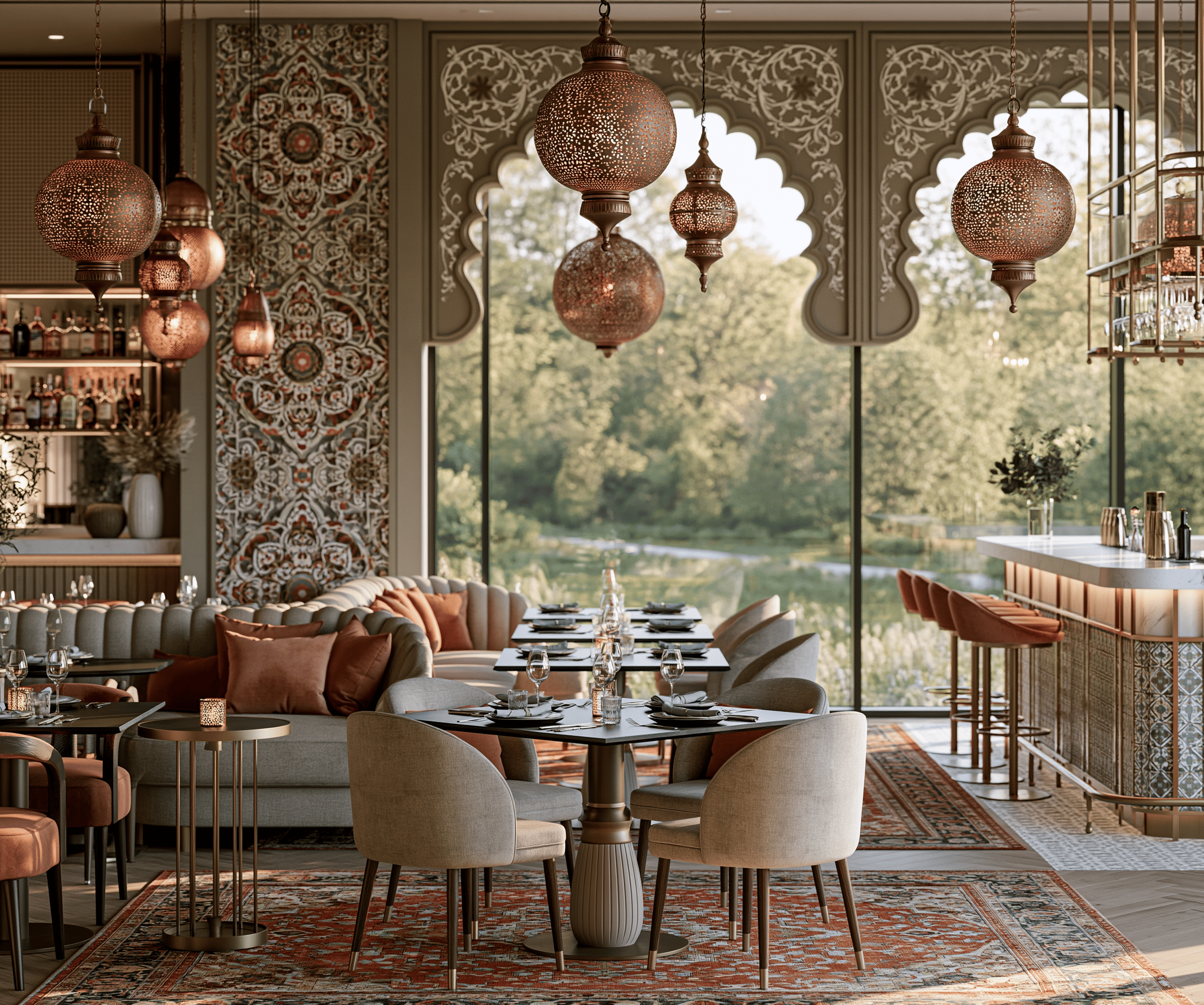 restaurant design Glasgow, 